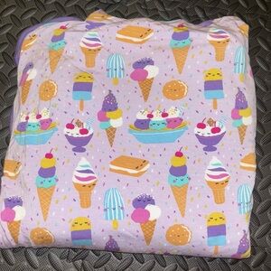 Little Sleepies Wildberry Ice Cream Social Cloud Blanket